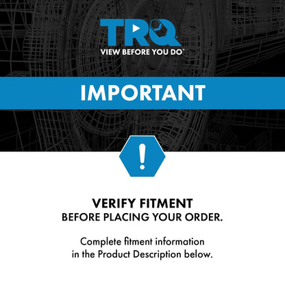 TRQ Rear Brake Shoes Compatible with 2009-2013 Chevrolet Silverado 1500 GMC...