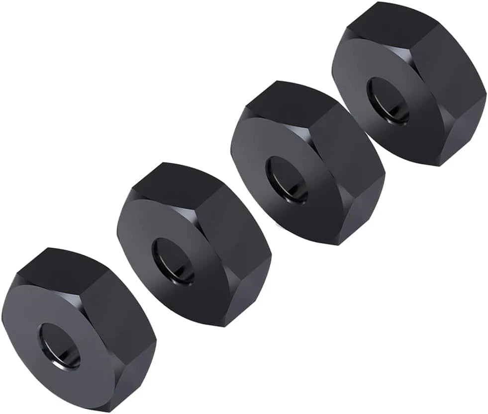 MORLORDY 4Pcs 12mm to 14mm Aluminum CNC Wheel Hex Hub Adapter Spacers for...