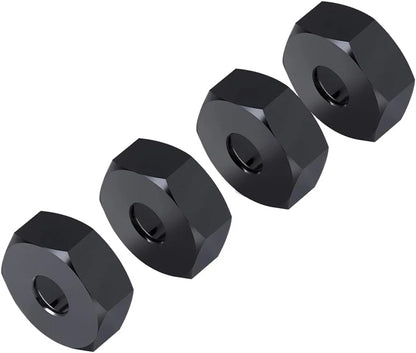 MORLORDY 4Pcs 12mm to 14mm Aluminum CNC Wheel Hex Hub Adapter Spacers for...