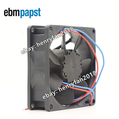 Ebmpapst 8418N Axial Fan DC 48V 42mA 2.0W 80*80*25MM 2-wire 3100RPM Cooling Fan