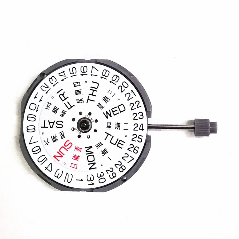 3 Hands Date @ 3 Metal Quartz Watch Movement With Stem For Miyota GM02 GM00