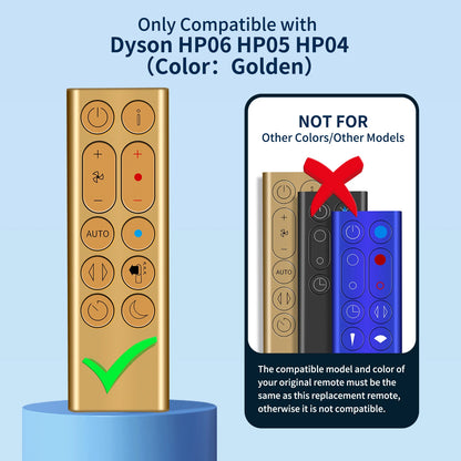 Remote Control For Dyson HP06 HP05 HP04 Pure Hot+Cool Air Purifier with Battery
