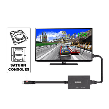 For Sega Saturn Game All Display Modes 1080P SS To HD Converter Game Accessories