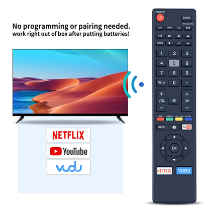 NH427UD Remote Control For Sanyo TV FW55C87F FW50C87F FW55C78F FW50C78F
