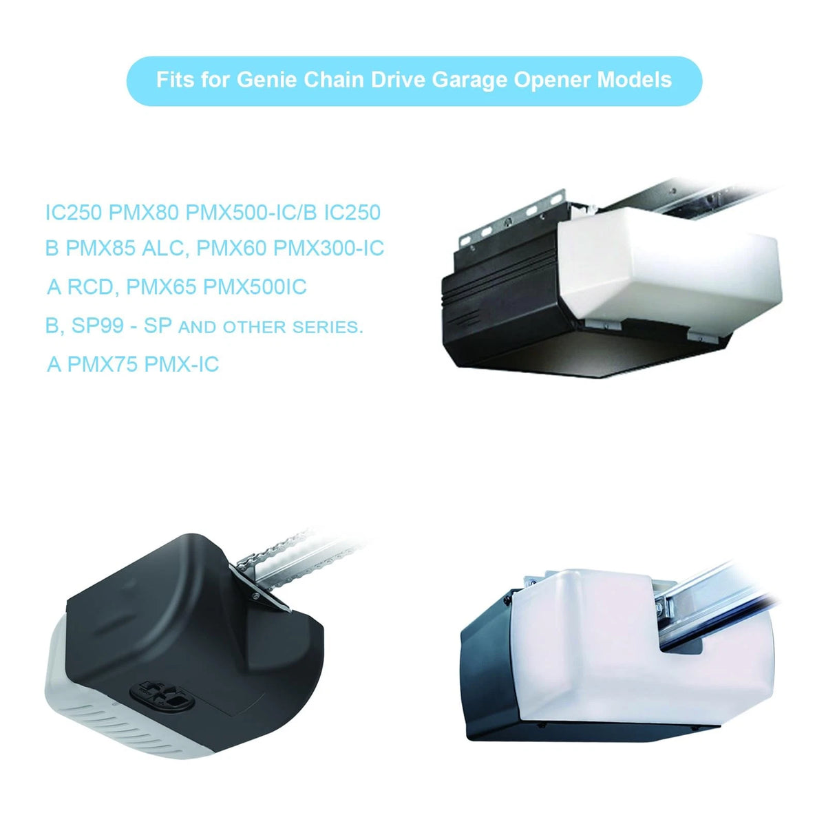 25605R Garage Door Opener Chain Drive Inner Slide for White