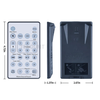 Remote Control For Bose Wave Sound Touch Music Radio System I II III IV