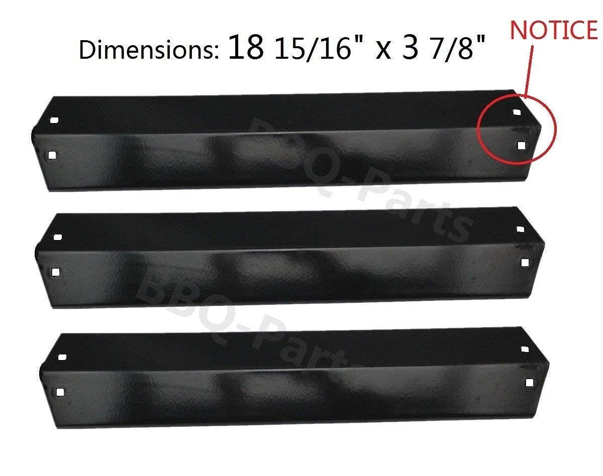Hongso Grill Parts for Chargriller 5050, PS Heat Plates & Cast lron Grates