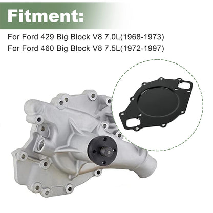 Water Pump Backing Plate M-8501-460BP Fits Ford 429 460 Big Block Engines