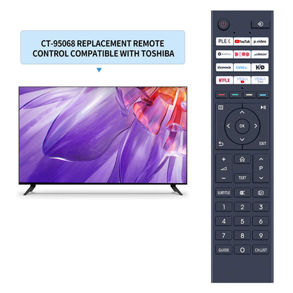 CT-95068 Remote Control For Toshiba Smart TV CT95068