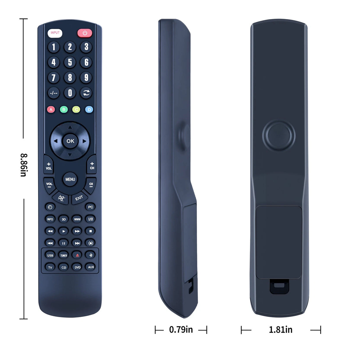 CDX12 VES5910 Remote Control For Yamaha CD-S303 Single CD Player