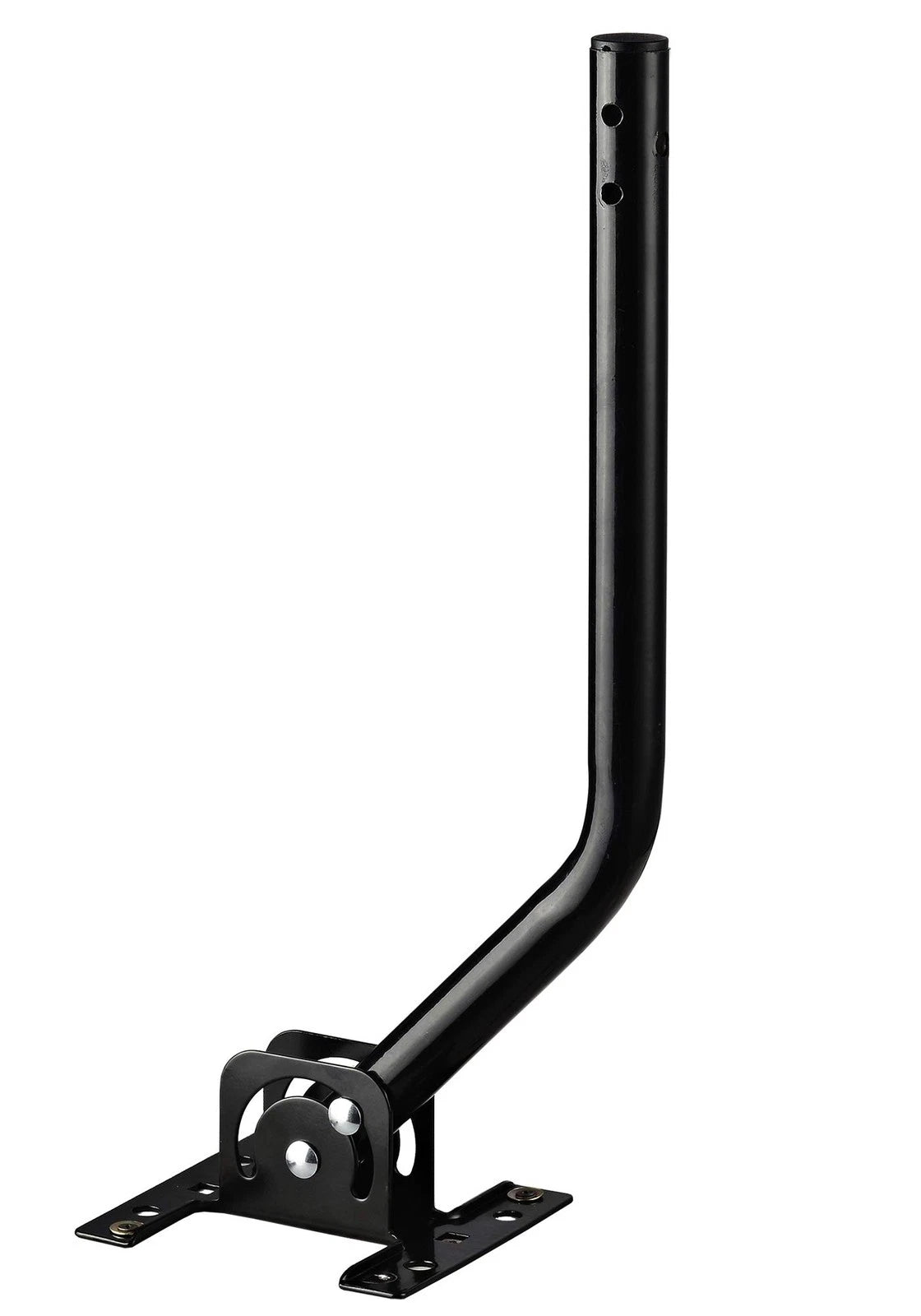 PBD Adjustable Attic / Outdoor Antenna & Weather Station Mounting Pole Black