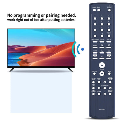 RC-1097 Remote Control For Denon Micro System D-M37.DM37.RCD-M37.