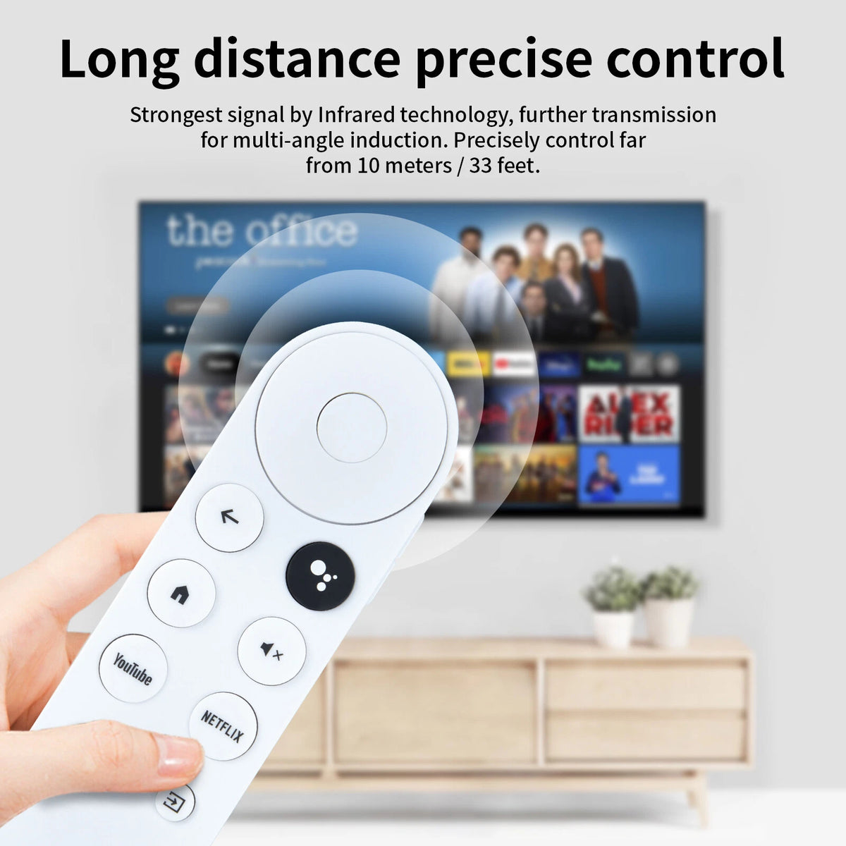 G9N9N For Chromecast 4K With Google TV Voice Bluetooth IR Remote Control