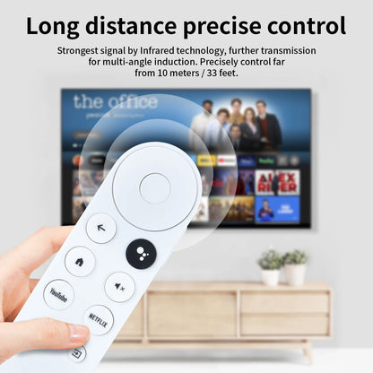 G9N9N For Chromecast 4K With Google TV Voice Bluetooth IR Remote Control