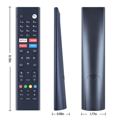 8142026670099K Voice Remote Control For Sceptre Android TV A322BV-SRC A515CV-UMC