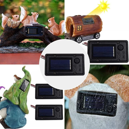 Battery Box, Solar Lantern Light Replacement Parts Top for Outdoor 4PCS