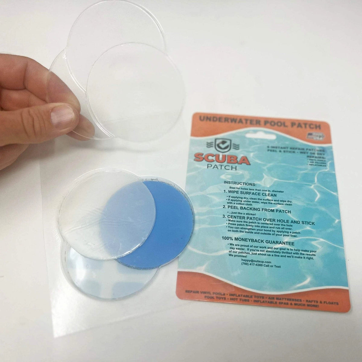 All-in-One Repair Kit for Above-Ground Pools | Fast, 8 Inch