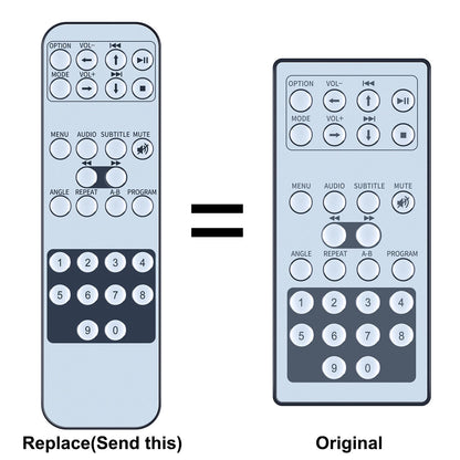Remote Control For Ford DVD Entertainment System Explorer Edge Escape Flex