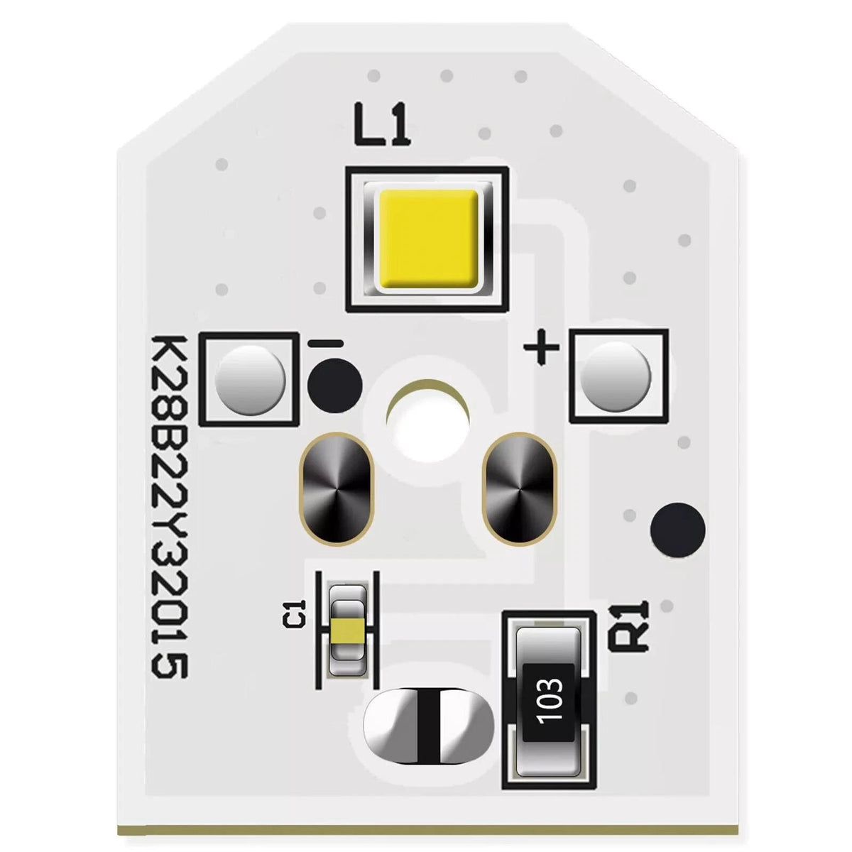 5PCS  Refrigerator LED Light Bulb Board For GE Refrigerator GFE26GGHCBB