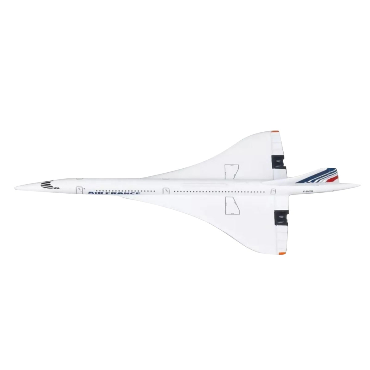 1/400 Air France Concorde Plane Model Finished Model High Restoration