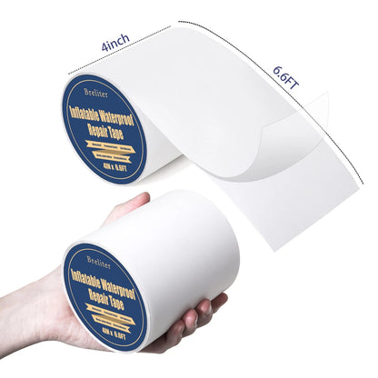 Breliter Inflatable Waterproof Repair Tape - 4in x 6.6ft, x 6.6ft