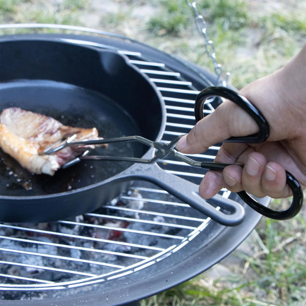 IPROUDER 6-in-1 Dutch Oven Camping Accessories Kit - 6 piece set, Black