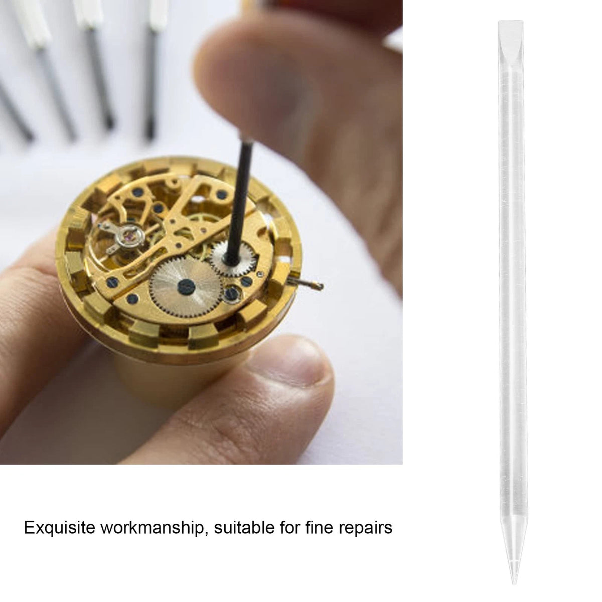 Moofey Watch Repair Tools and Kits, Movement Installation Clear
