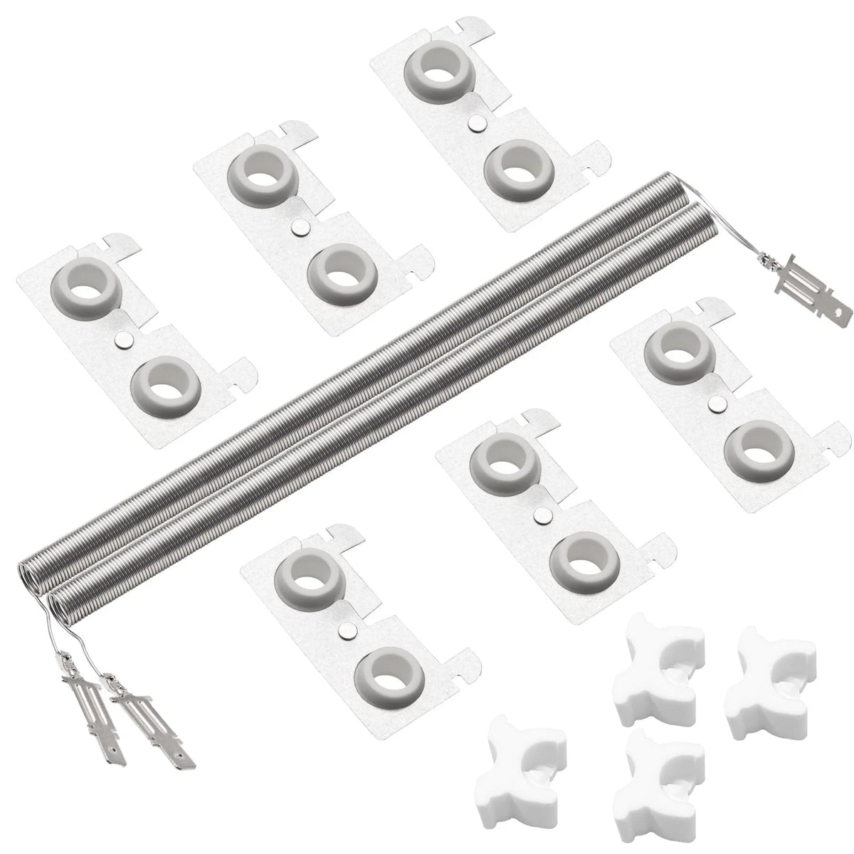 Upgraded Dryer Heating Element Coils Kit WE11X10007 WE11M23 with 6 Ceramics...