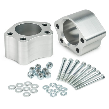 Silver 2 Inch UCA Ball Joint Spacers Leveling Kit For Chevrolet Silverado GMC