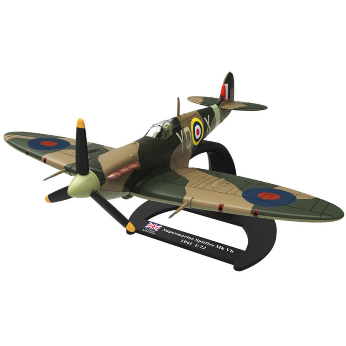 Supermarine Spitfire Mk Vb Fighter 1:72 Diecast Alloy Aircraft Model Collection