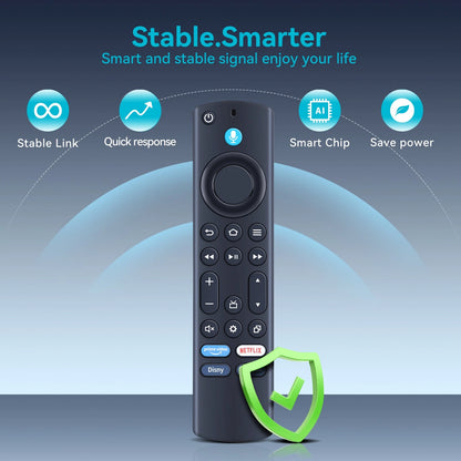 Voice Remote Control For Hisense 40-Inch Class QLED FHD Smart Fire TV 40QD4QF