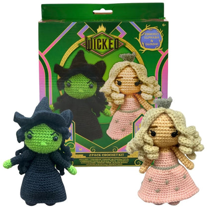 Innovative Designs Wicked Crochet Kit for Small, Elphaba and Glinda