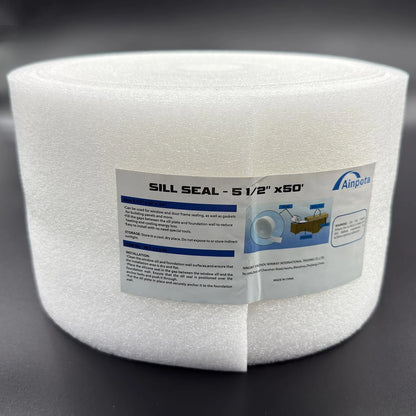 Sill Plate Gasket Sealer (5.5" X50') 5.5"X50', White