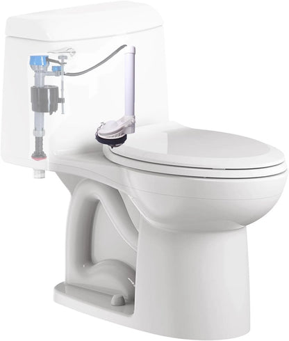 Universal Toilet Flush Valve, 2.5" - 2.95" (65mm - 75mm), 4.29 inches wide