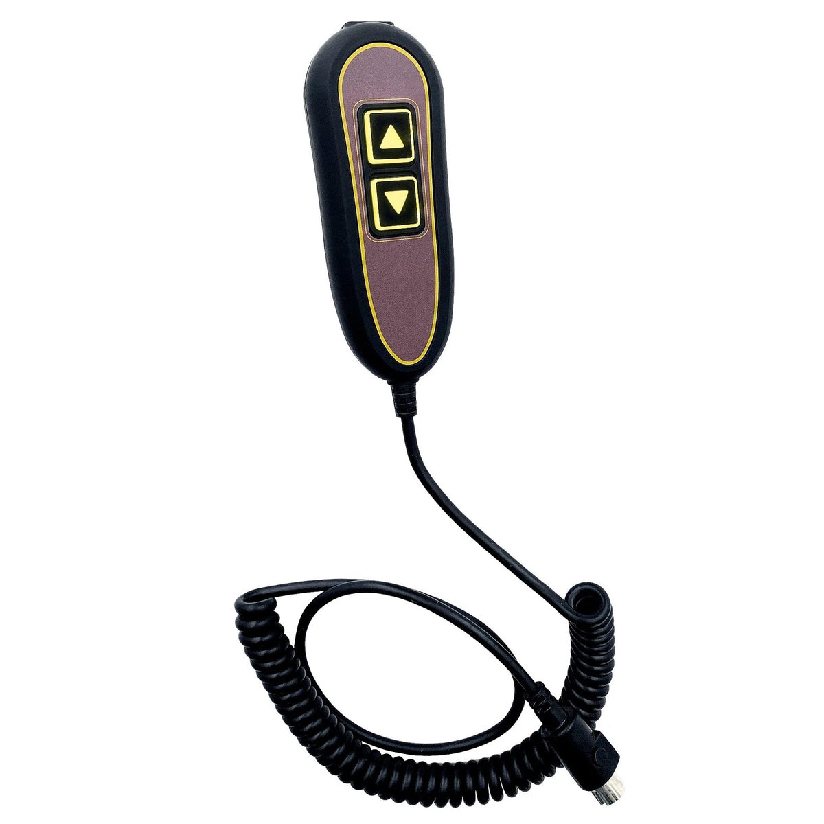Kariwust 2 Button 5 Pin Remote ZK1200-HC Hand Control Small, Black