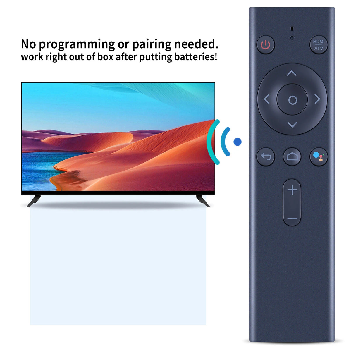 For Nebula Capsule II R2-D2 Bluetooth Voice Projector Remote Control -