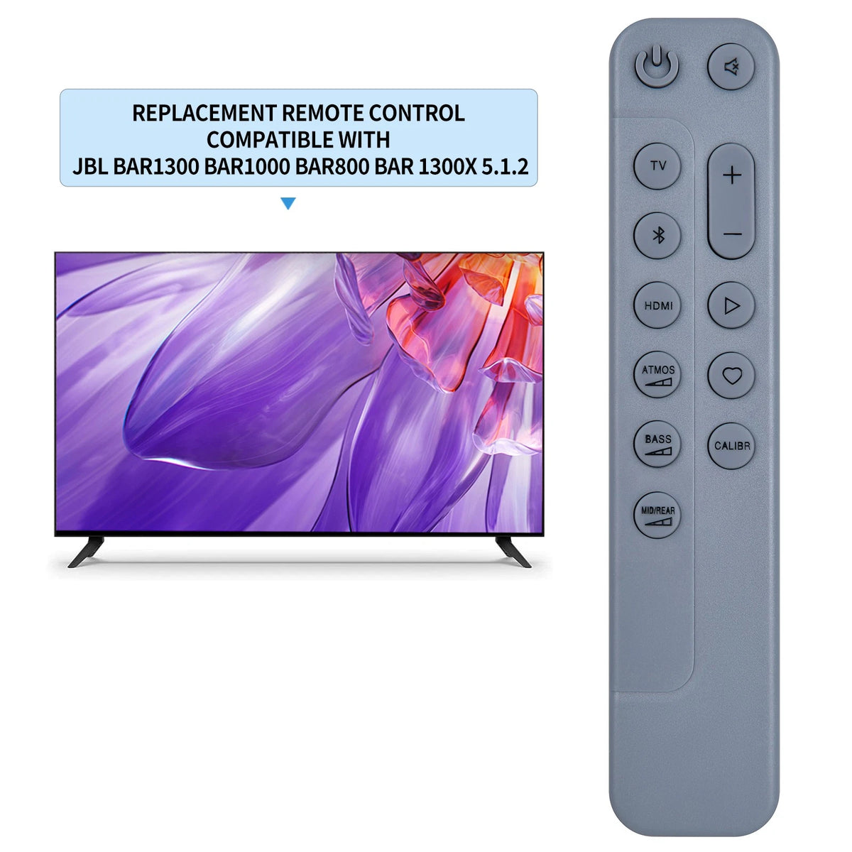 Remote Control For JBL BAR1300 BAR1000 BAR800 Soundbar