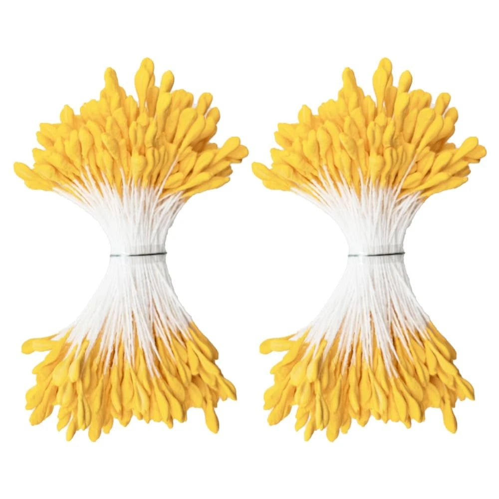 HAHIYO 700Pcs 2.5mm Matte Orange-Yellow 2.5mm-700Pcs, Orange-yellow