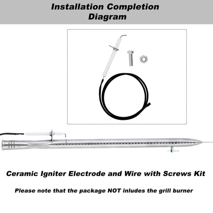 IG31B 5pcs Ignitor Wire Kit for Members Mark, Stainless steel and White