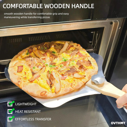 OVTHMT Pizza Oven Accessories 4 PCS, Kit, 12 x 12" x 14" 4PCS, Silver