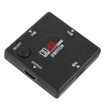3D HD 1080P HDMI Switcher For DVD With HDMI Interface STB PS3 PC Video Projector