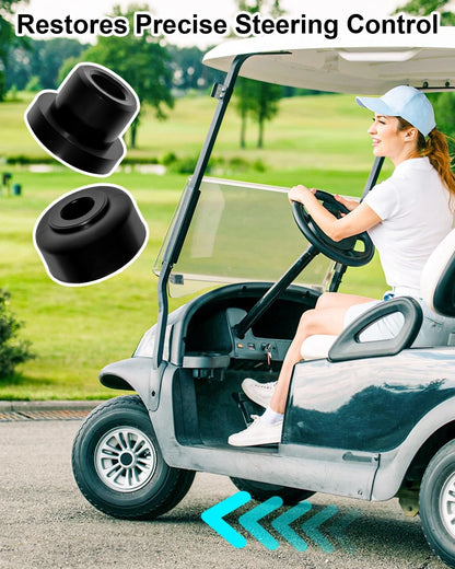 WQZLNX Golf Cart Lift A-Arm Bushing Kit Fit for GTW Front and Black