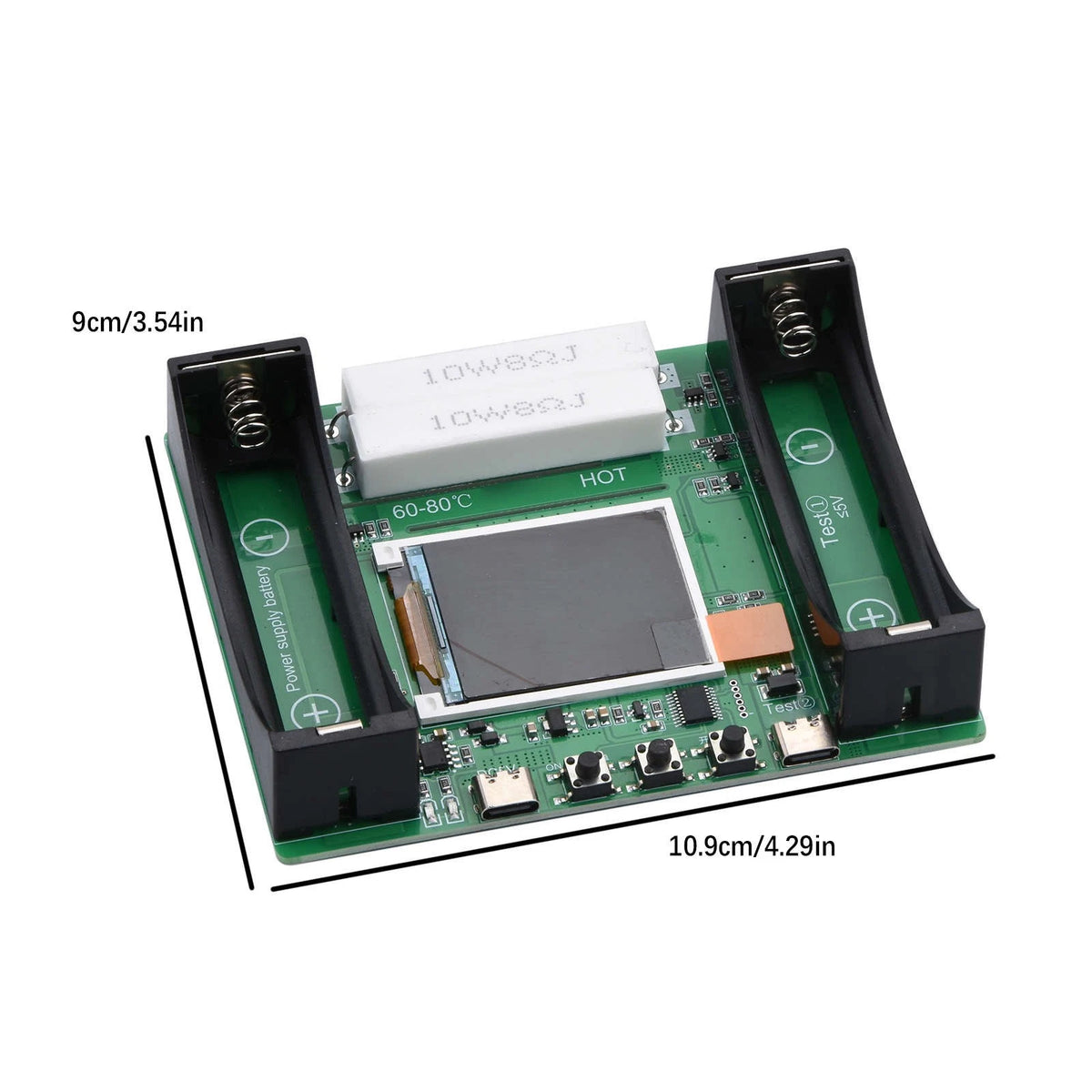 18650 Lithium Battery Capacity Tester Detection Auto Charge/Discharge Module