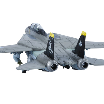 1/100 F-14 Tomcat US Fighter Aircraft Model Alloy Simulation Military Collection