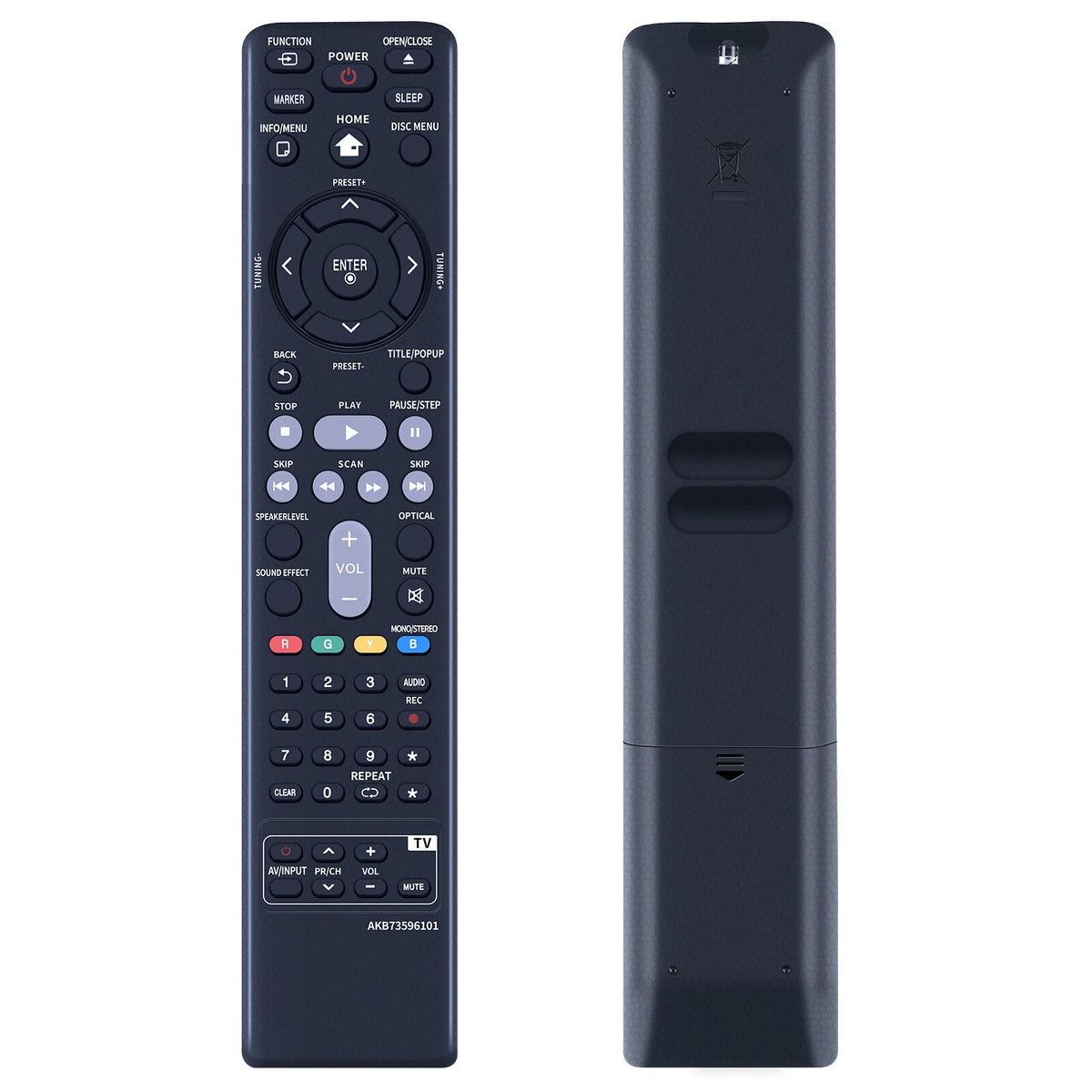 AKB73596101 Remote Control For LG Home Theater System BH6720S BH6820SW