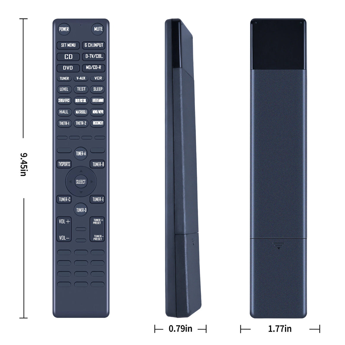 RAV15 V829490 Replacement Remote Control For Yamaha AV Receiver RX-V430RDS