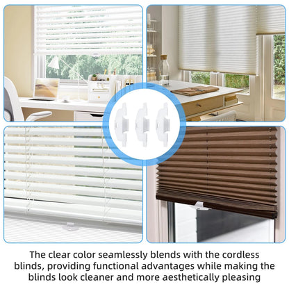 GRONGU 3/4" Lite Rise Handles Blinds Pulls Compatible with 3/4 inches, White