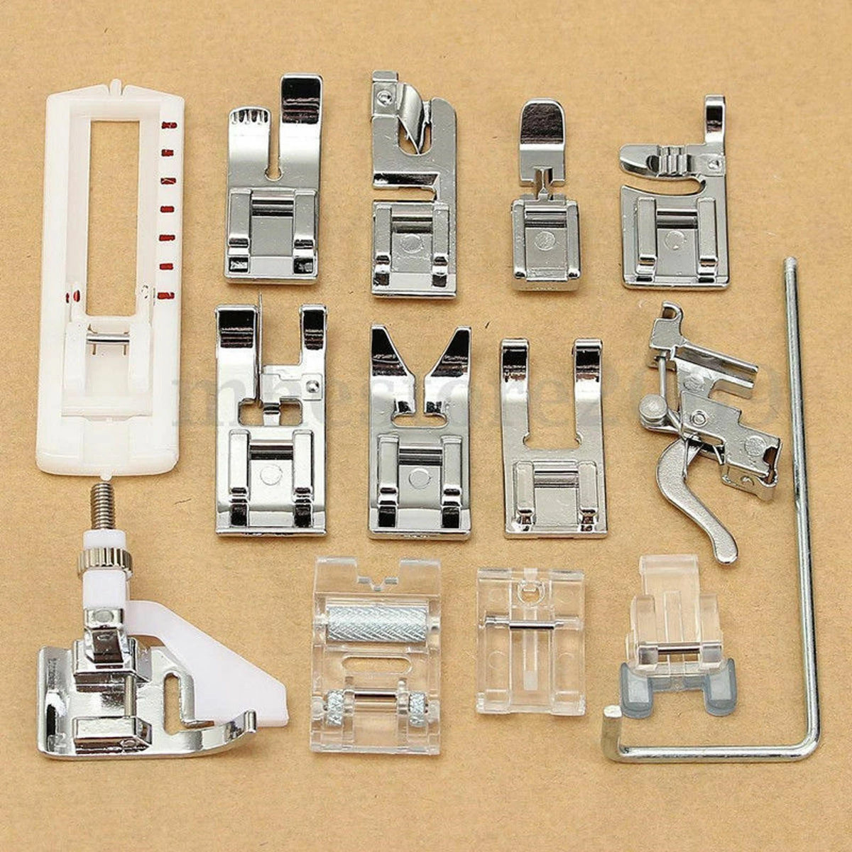 14pc Snap-On Presser Foot Set For VIKING Designer Topaz 20 25 30 40 50