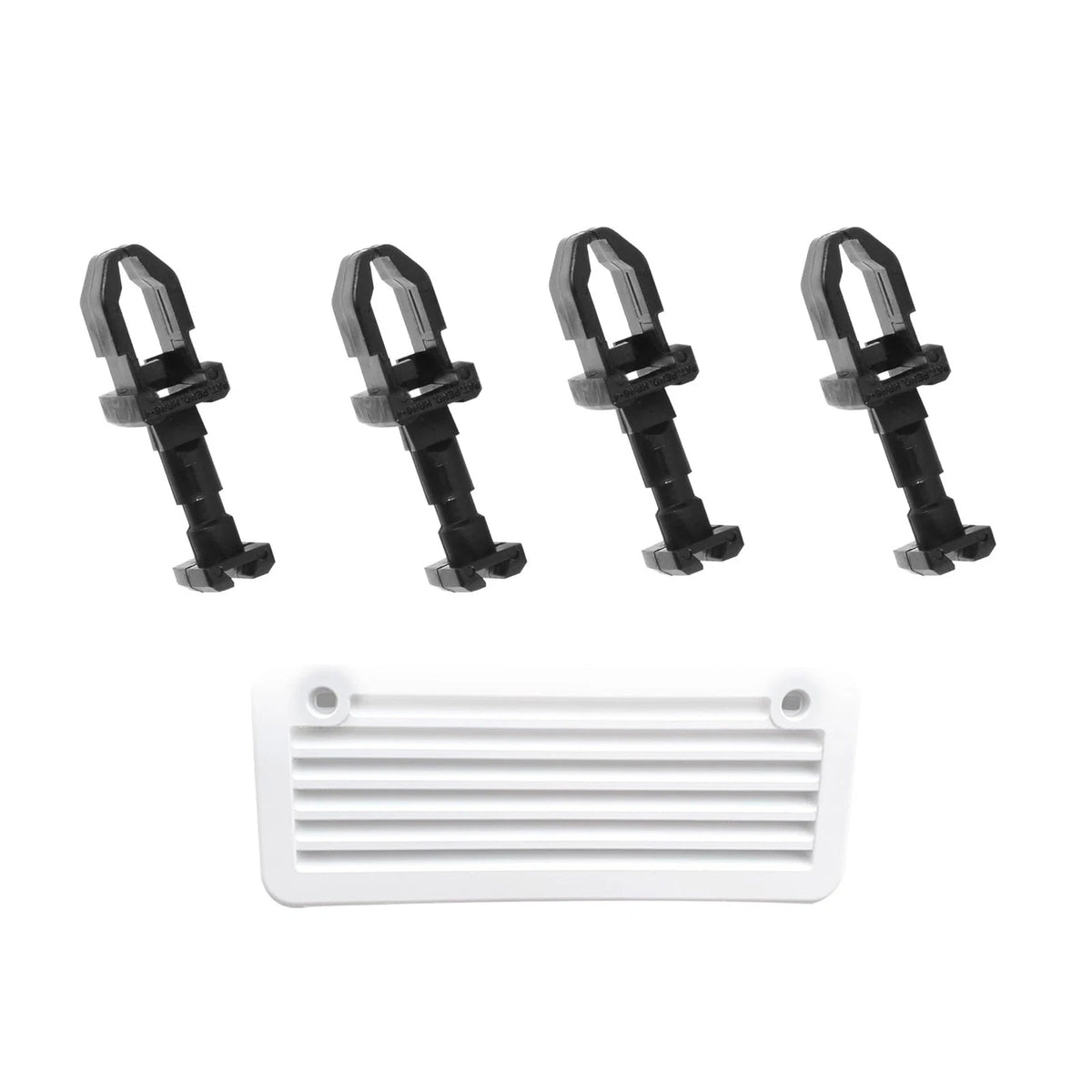 For Norcold RV Fridge Vent Door Clips Replacement 4 Pack 617772 Plastic Latch