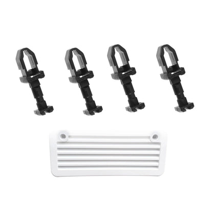 For Norcold RV Fridge Vent Door Clips Replacement 4 Pack 617772 Plastic Latch